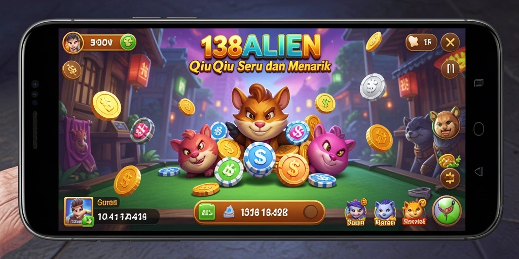 Screenshot gameplay seru 138ALIEN di QiuQiu.