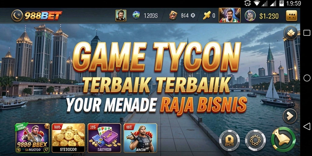 Tampilan gameplay Tycoon yang menarik dan menantang dalam 988BET.