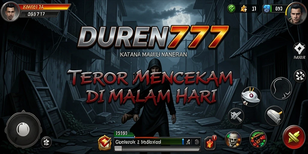 Gameplay DUREN777 yang menegangkan dan menyeramkan.