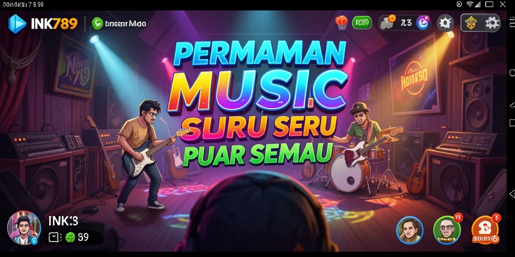 Tampilan gameplay INK789 yang menarik dan penuh warna.