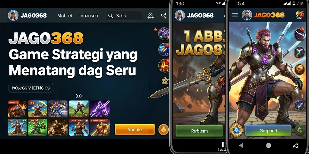 Tangkap momen seru dalam pertempuran strategi JAGO368.