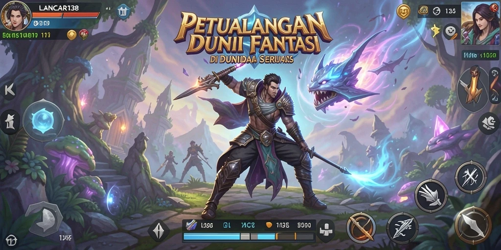 Gameplay ARPG seru dengan grafis menakjubkan di LANCAR138.