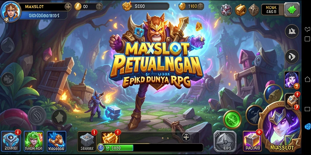 Gameplay menarik di dunia fantasi MAXSLOT.