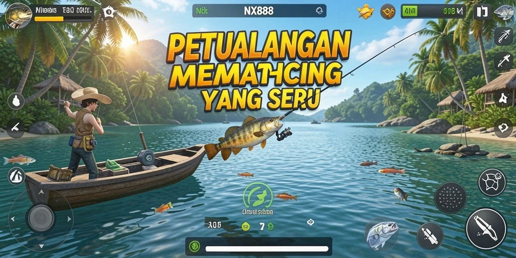 Tangkapan ikan di NX888 yang menampilkan momen seru saat memancing.