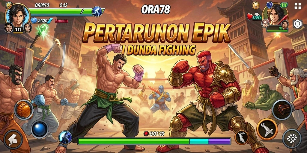 Grafis menakjubkan dan pertarungan intens dalam ORA78.