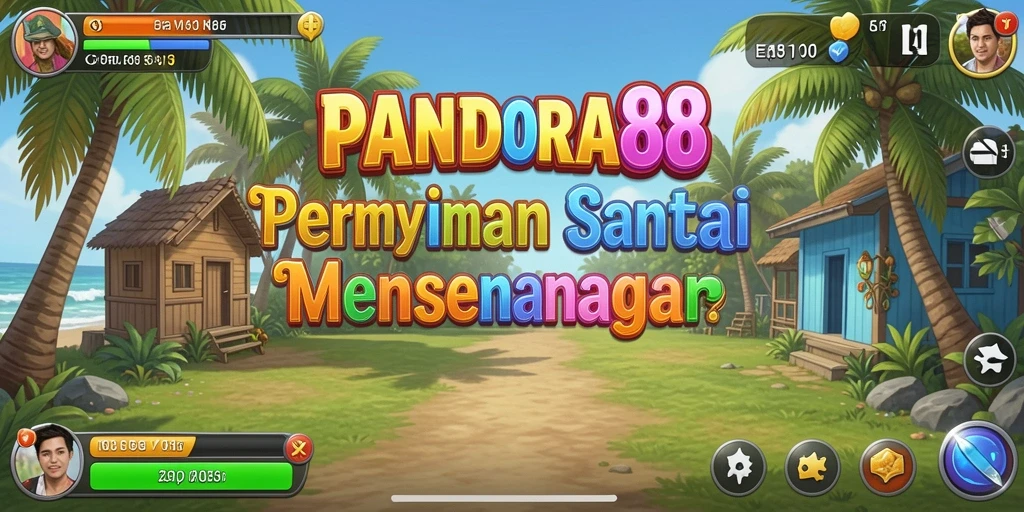 Tampilan gameplay PANDORA88 yang menarik dan penuh warna.