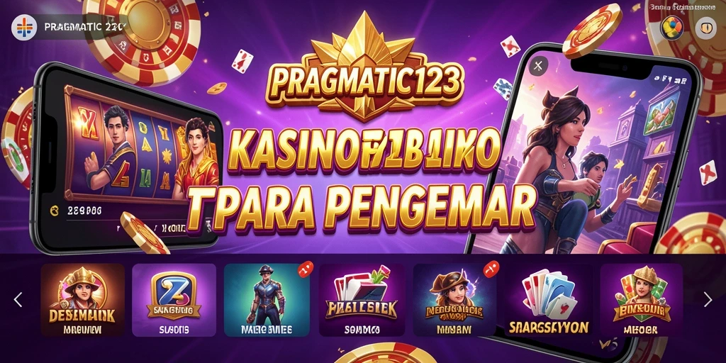 Screenshot utama dari PRAGMATIC123 menampilkan gameplay kasino yang menarik.
