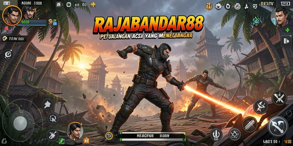 Tampilan gameplay RAJABANDAR88 yang seru dan menegangkan.
