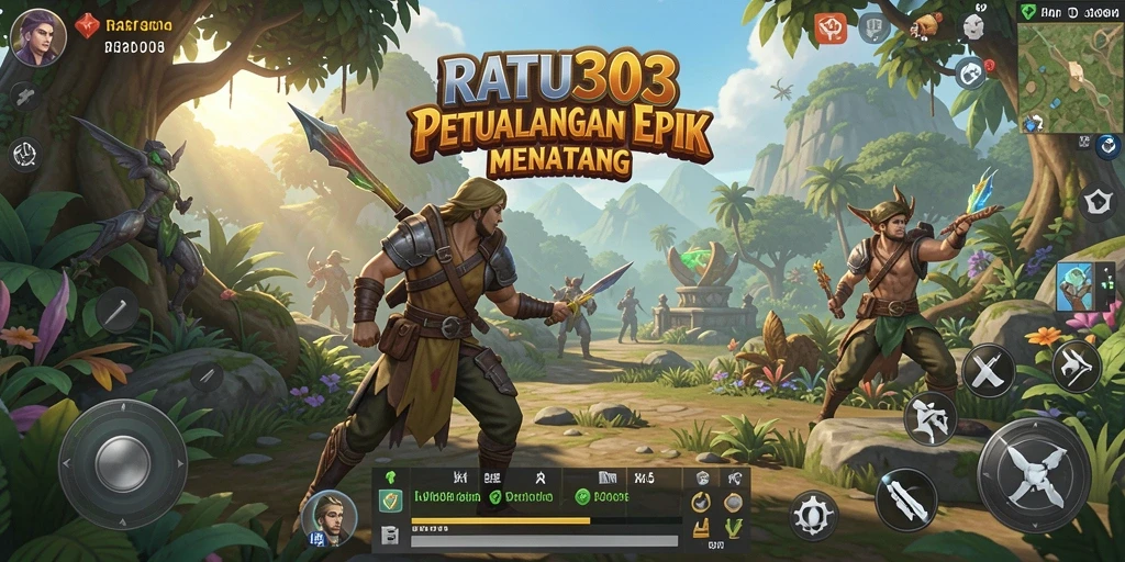 Tampilan menawan dari gameplay petualangan RATU303 yang penuh aksi.