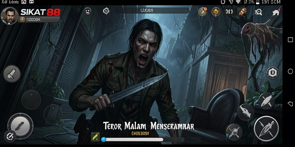 Tampilan gameplay menakutkan dalam SIKAT88 yang penuh ketegangan.