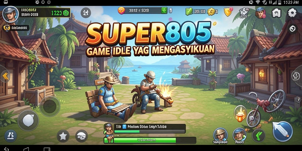 Gameplay SUPER805 yang menarik dan mudah dipahami.