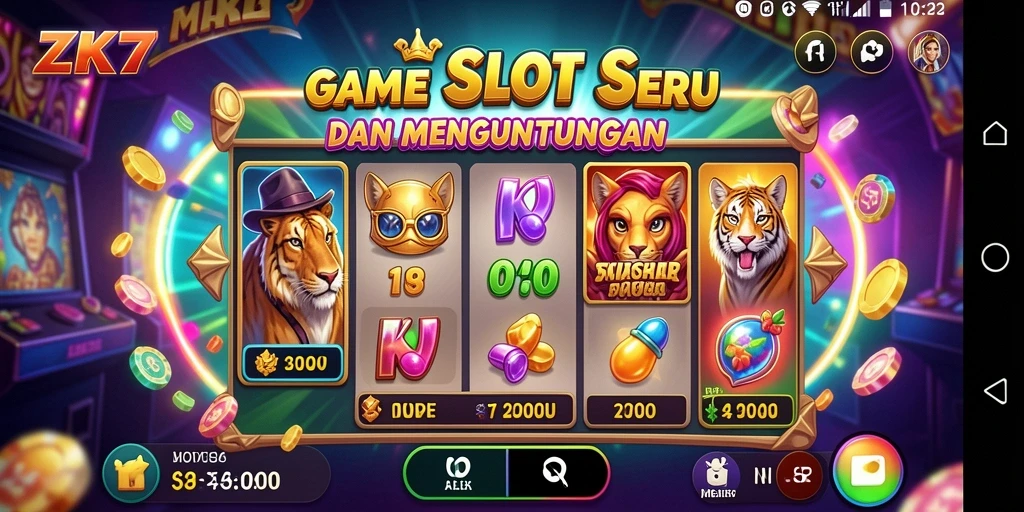 Tampilan screenshot gameplay ZK7 yang memukau dan seru.