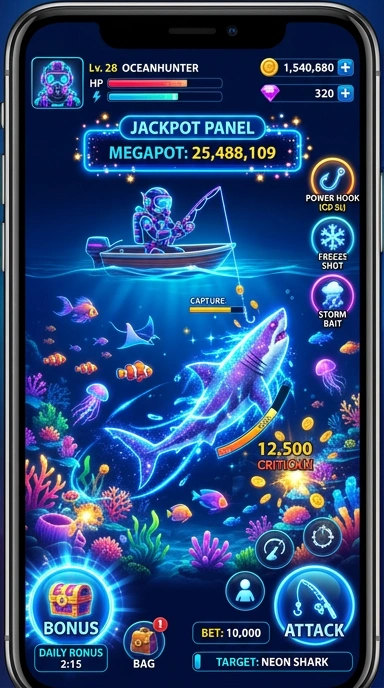 Tampilan antarmuka rpgame yang user-friendly dan mudah dinavigasi.